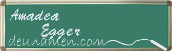 Amadea Egger Visitenkarte